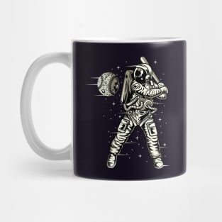 Space Baseball Mug